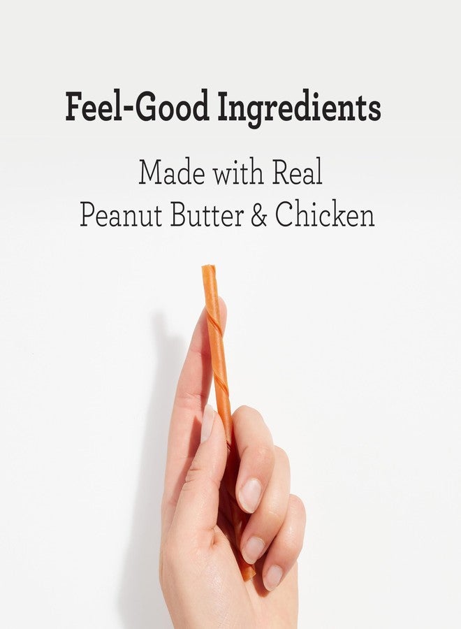 DreamBone Twist Sticks Chews for Dogs, 50 Count, Treat Your Dog to Easy-to-Digest Rawhide-Free Chews Made with Real Peanut Butter and Chicken - Image 2